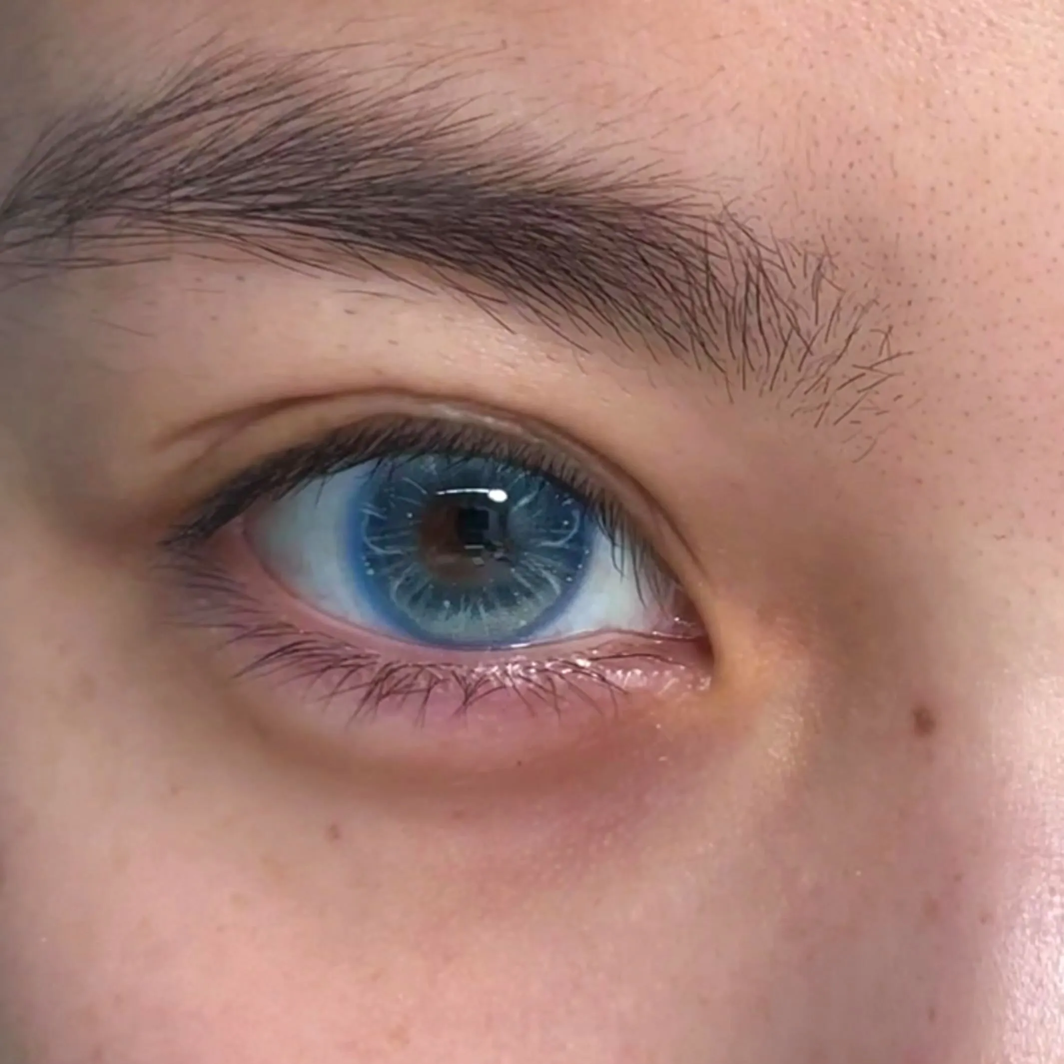 EyeLensy Jellyfish Glow Blue Lentile de Contact Colorate 6 Luni