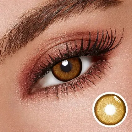 EyeLensy 매직 팝 브라운 색렌즈 서클렌즈 1년
