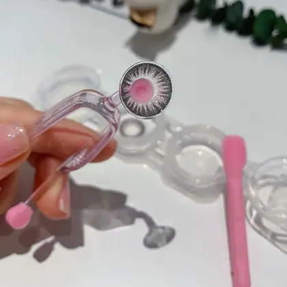 Contact Lens Wearing Tool（Silicone Soft Tweezer Stick Set） | Accessory