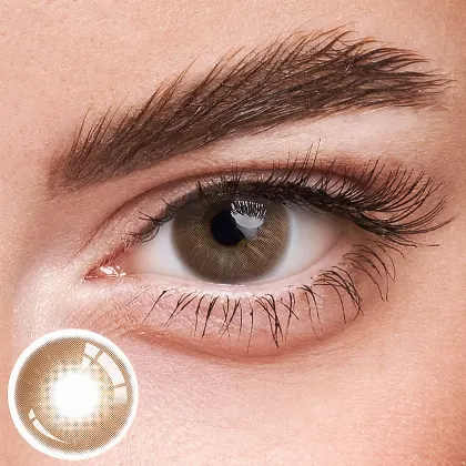 EyeLensy Kayumangging Pagnanasa Colored Contact Lenses 1 Taon
