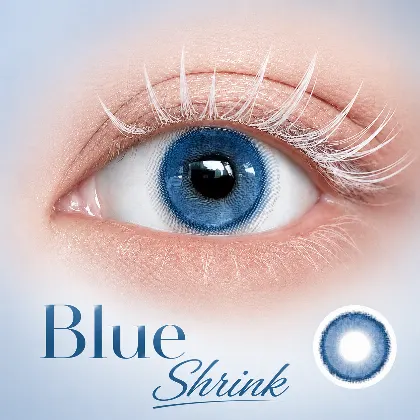 EyeLensy Modré zúžení Barevné Kontaktní Čočky Jednodenní