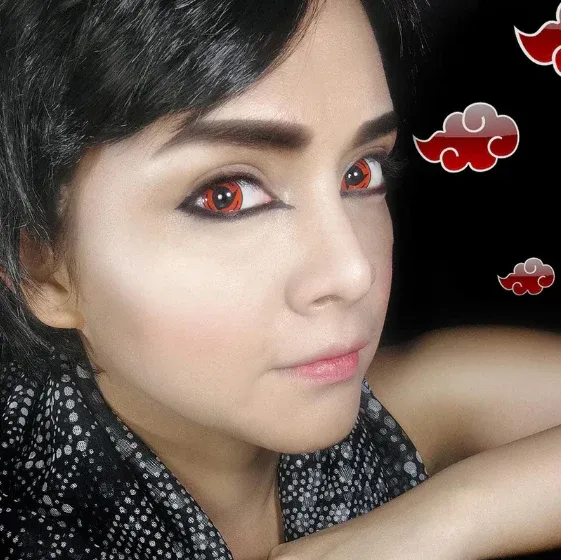 EyeLensy Sharingan Klinget Farvede Kontaktlinser 1 År