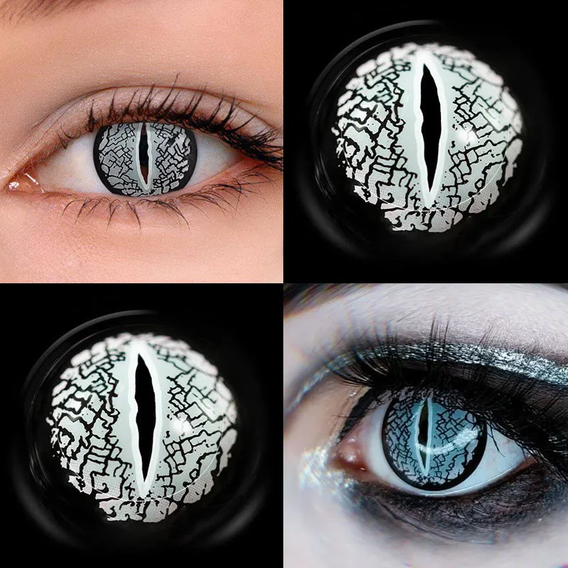EyeLensy Lizard Eye Silver | 1 Year