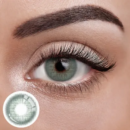 EyeLensy 언스포큰 미라지 그린 색렌즈 서클렌즈 1년