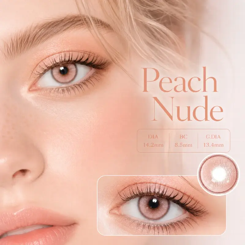 EyeLensy Peach Nude Színes Kontaktlencse Napi
