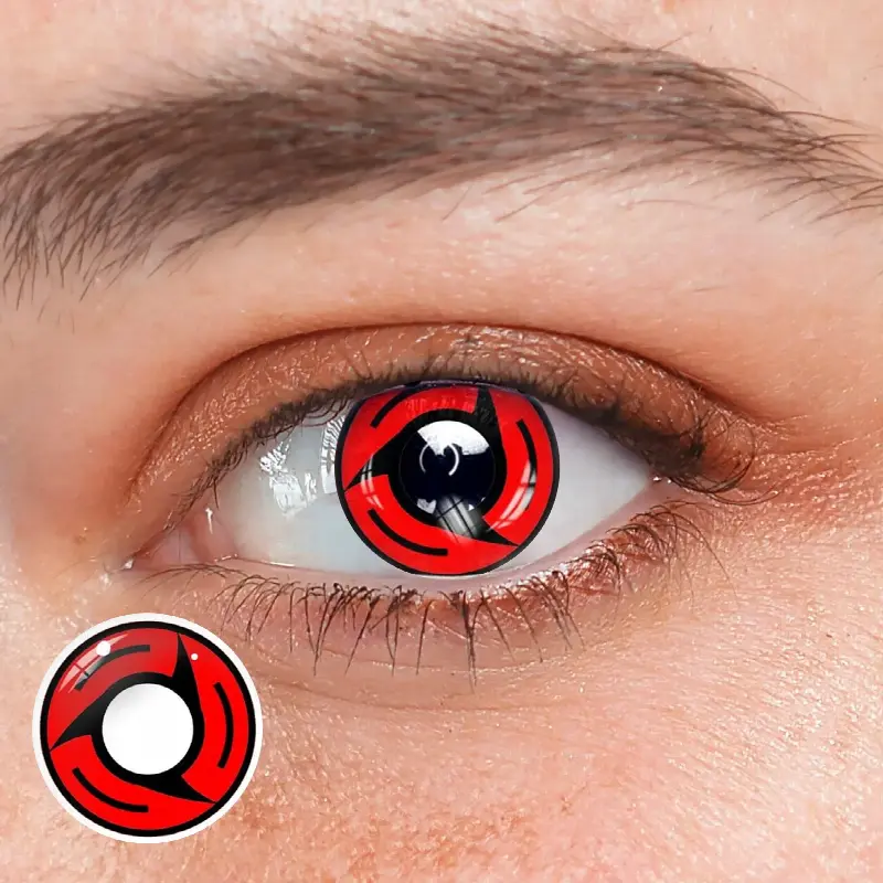 EyeLensy Sharingan Klinget Farvede Kontaktlinser 1 År
