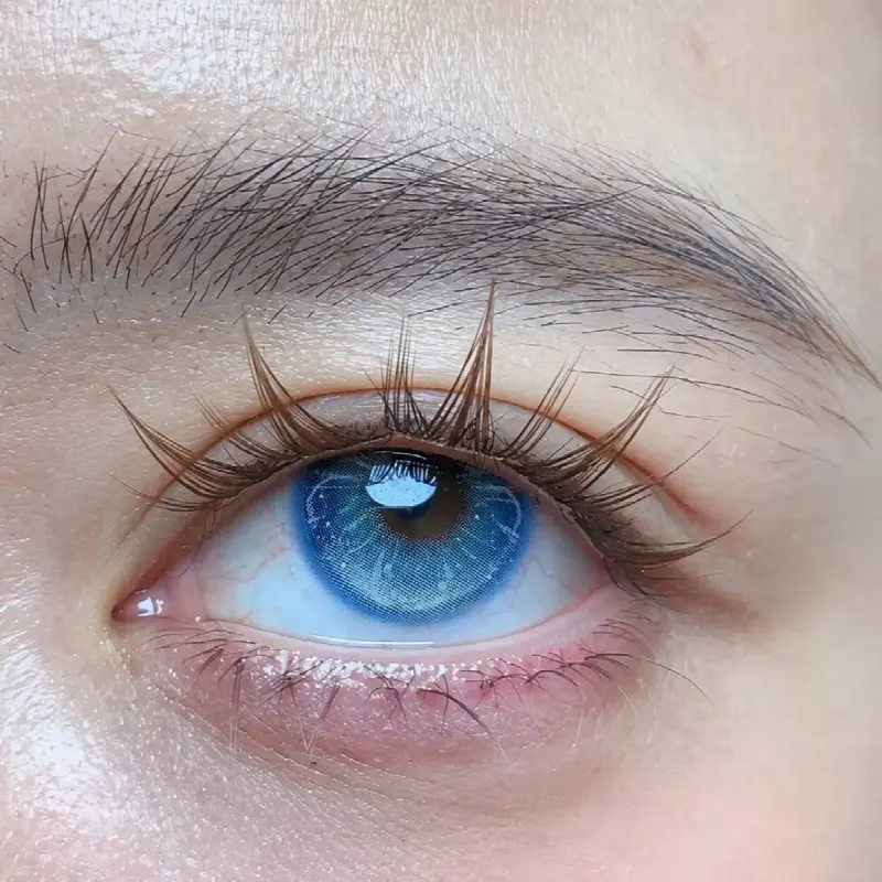 EyeLensy Jellyfish Glow Blue Lentile de Contact Colorate 6 Luni