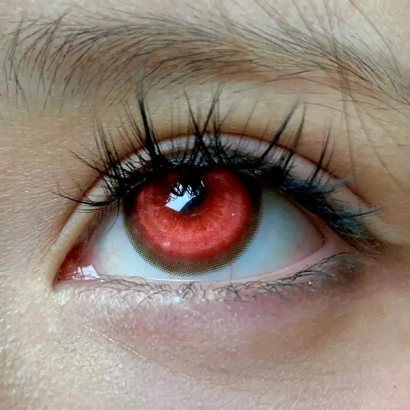 EyeLensy Nebula Red | 6 Months
