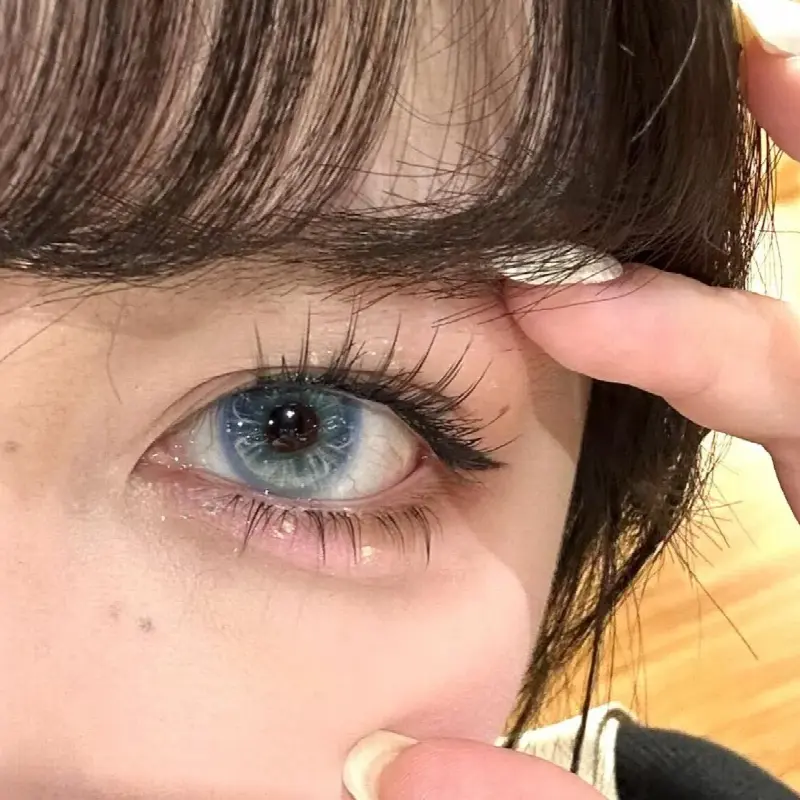 EyeLensy Jellyfish Glow Blue Lentile de Contact Colorate 6 Luni