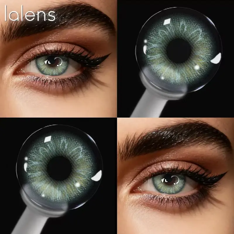 EyeLensy Iris Grønn Fargede Kontaktlinser 1 År