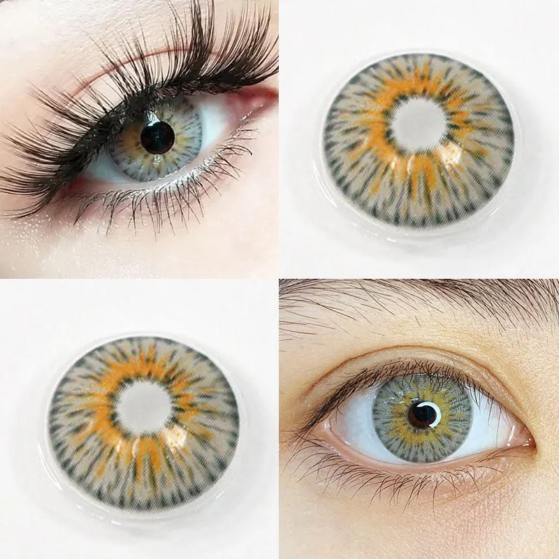 EyeLensy New York Gogh Gray  | 1 Year