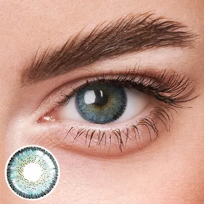 EyeLensy Azul Mágico Lentes de Contato Coloridas 1 Ano
