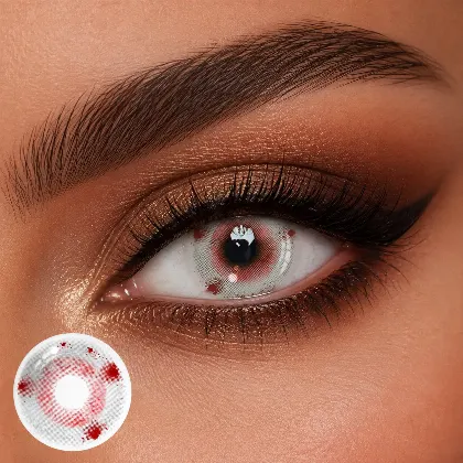 EyeLensy Crimson Splatter | 1 Year
