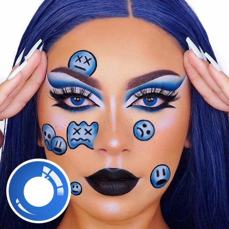 EyeLensy Pure Dark Blue   | 1 Year
