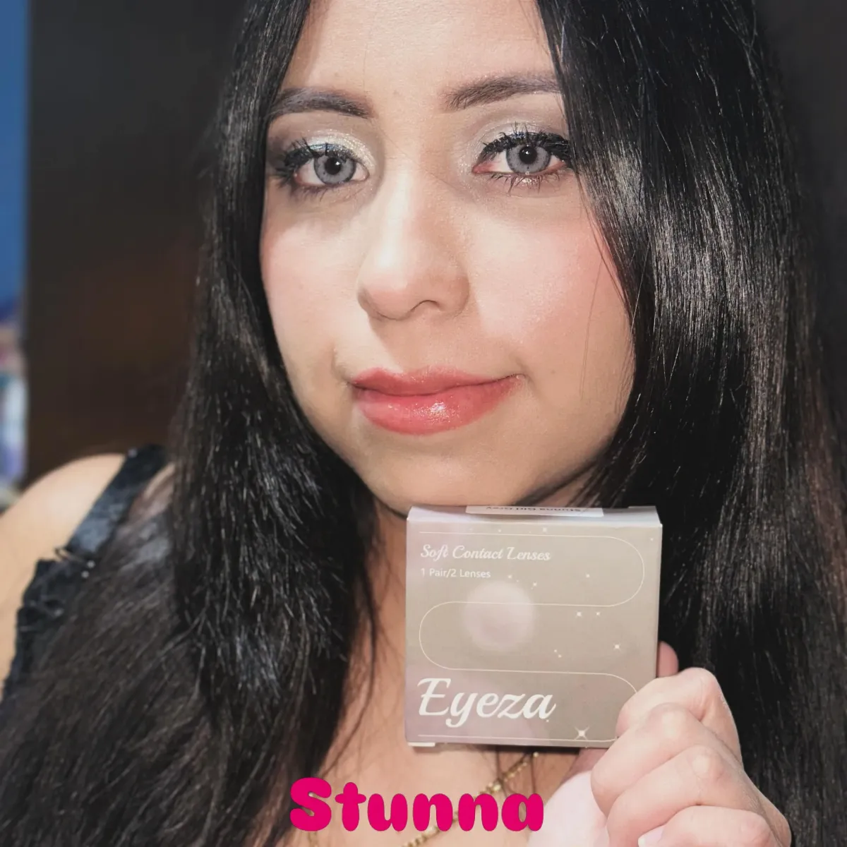 EyeLensy Stunna Girl Grey Lentile de Contact Colorate 1 An