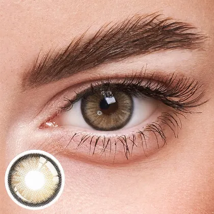 EyeLensy 노르코 브라운 색렌즈 서클렌즈 1년