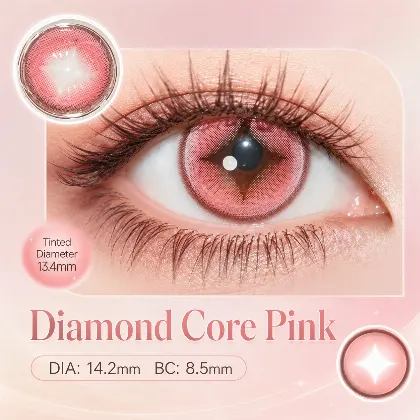 EyeLensy Diamond Core Pink | 1 Day